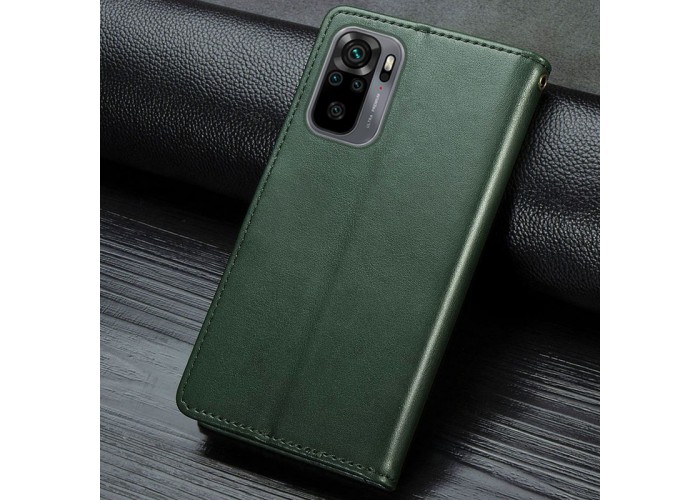 Шкіряний чохол-книжка GETMAN Gallant (PU) для Xiaomi Redmi Note 10 / Note 10s