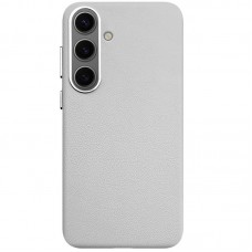 Шкіряний чохол Leather Case (AAA) для Samsung Galaxy S25  Stone - 00000076420_2