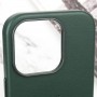 Шкіряний чохол Leather Case (AAA) with MagSafe and Animation для Apple iPhone 15 Pro Max (6.7
