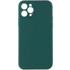 Силіконовий чохол Candy Full Camera для Apple iPhone 12 Pro (6.1")  Зелений / Forest green - 00000043687_5