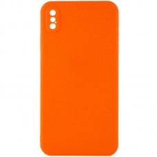 Силіконовий чохол Candy Full Camera для Apple iPhone XS Max (6.5")  Помаранчевий / Orange - 00000043693_8