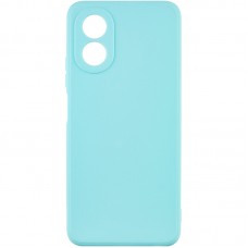 Силіконовий чохол Candy Full Camera для Oppo A58 4G  Бірюзовий / Turquoise - 00000065849_3
