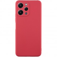 Силіконовий чохол Candy Full Camera для Xiaomi Redmi 12  Червоний / Camellia - 00000065224_9