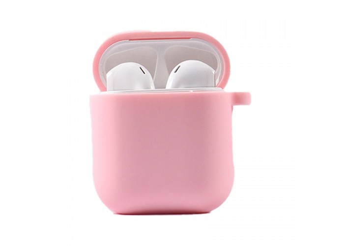 Силіконовий футляр з мікрофіброю для навушників Airpods 1/2