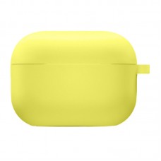 Силіконовий футляр з мікрофіброю для навушників Airpods 3  Жовтий / Bright Yellow - 00000053035_6