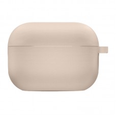 Силіконовий футляр з мікрофіброю для навушників Airpods Pro 2 / Pro  Рожевий / Pink Sand - 00000057648_19