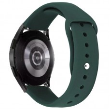Силіконовий ремінець Sport для Smart Watch 20mm  Зелений / Forest green - 00000068670_23