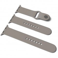 Силіконовий ремінець для Apple Watch Sport Band 42(ser.1-3)/44/45/46/49mm (S/M & M/L) 3pcs  Сірий / Lavender - 00000034825_34