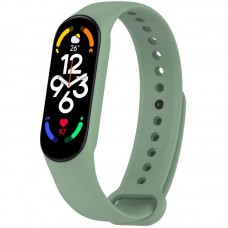 Силіконовий ремінець для Xiaomi Mi Band 7/6/5  Зелений / Olive - 00000077052_24