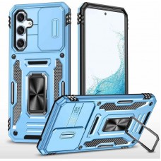 Ударостійкий чохол Camshield Army Ring для Samsung Galaxy A57 5G  Блакитний / Light Blue - 00000085196_1