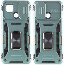 Ударостійкий чохол Camshield Army Ring для Xiaomi Redmi 9C / 10A  Зелений / Light Green - 00000057416_2