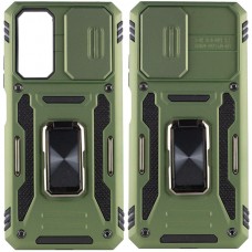 Ударостійкий чохол Camshield Army Ring для Xiaomi Redmi Note 11 Pro 4G/5G / 11E Pro / 12 Pro 4G  Оливковий / Army Green - 00000055270_4