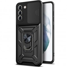 Ударостійкий чохол Camshield Serge Ring для Samsung Galaxy S21  Чорний - 00000068686_7
