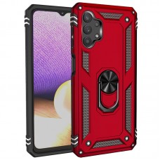 Ударостійкий чохол Serge Ring for Magnet для Samsung Galaxy A13 4G  Червоний - 00000055276_2