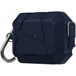 Ударостійкий футляр Titan Armor для навушників Airpods Pro 3  Midnight Blue - 00000085890_3
