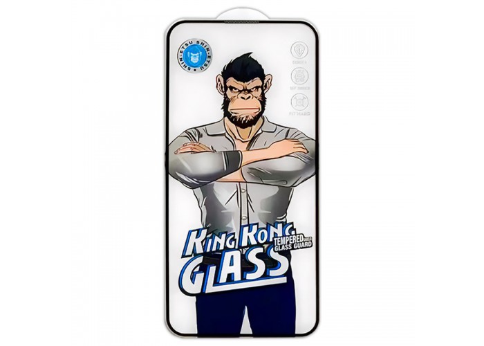 Захисне 2.5D скло King Kong HD для Apple iPhone 14 Pro Max / 15 Plus / 16 Plus (6.7
