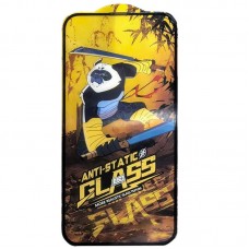 Захисне скло 5D Anti-static Panda (тех.пак) для Apple iPhone 15 Plus / 16 Plus (6.7")  Чорний - 00000065204_1