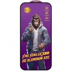 Захисне скло 5D Anti-static Purple (тех.пак) для Apple iPhone 13 Pro Max / 14 Plus (6.7")  Чорний - 00000076085_1