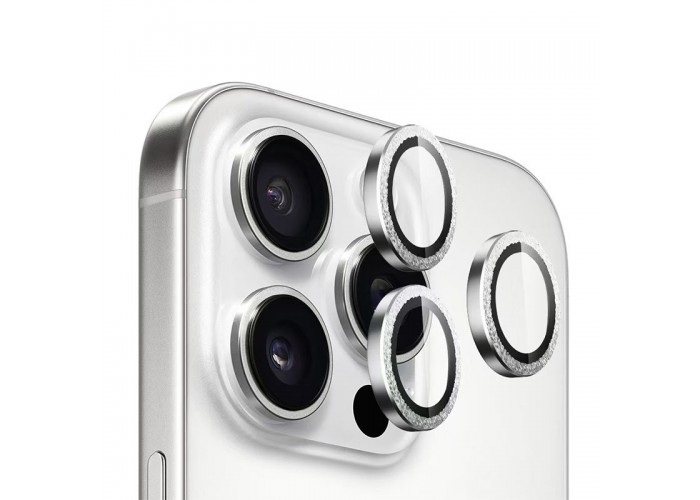 Захисне скло BlueO Metal на камеру для Apple iPhone 16 Pro / 16 Pro Max / 15 Pro / 15 Pro Max