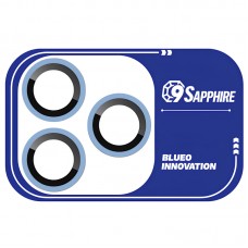 Захисне скло BlueO Sapphire на камеру для Apple iPhone 18 Pro / 18 Pro Max  Блакитний / Sky Blue - 00000088296_3