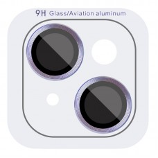 Захисне скло Metal Classic на камеру (у упак.) для Apple iPhone 15 (6.1") / 15 Plus (6.7")  Блакитний / Light Blue - 00000065701_6