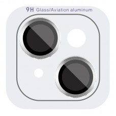 Захисне скло Metal Classic на камеру (у упак.) для Apple iPhone 15 (6.1") / 15 Plus (6.7")  Срібний / Silver - 00000065701_3