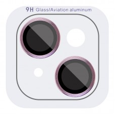 Захисне скло Metal Classic на камеру (у упак.) для Apple iPhone 15 (6.1") / 15 Plus (6.7")  Рожевий / Pink - 00000065701_10