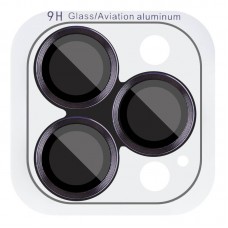 Захисне скло Metal Classic на камеру (у упак.) для Apple iPhone 16 Pro (6.3") / 16 Pro Max (6.9")  Чорний / Black - 00000074638_1
