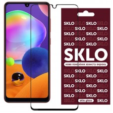 Захисне скло SKLO 3D для Samsung Galaxy A31  Чорний - 00000036561_1