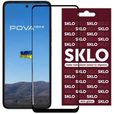 Захисне скло SKLO 3D для TECNO Pova Neo 2 (LG6n)  Чорний - 00000064955_1