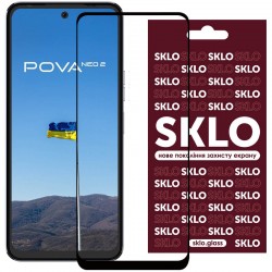 Захисне скло SKLO 3D для TECNO Pova Neo 2 (LG6n)  Чорний - 00000064955_1