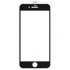 Захисне скло SKLO 5D (тех.пак) для Apple iPhone 7 / 8 / SE (2020) (4.7")  Чорний / Біла підкладка - 00000040120_2