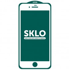 Защитное стекло SKLO 5D (full glue) (тех.пак) для Apple iPhone 7 / 8 / SE (2020) (4.7