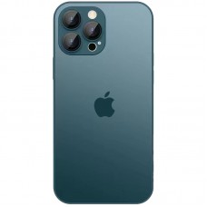 Чехол TPU+Glass Sapphire matte case для Apple iPhone 14 Pro Max (6.7")  Navy Blue - 00000057439_5