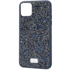 TPU чехол Bling World Rock Diamond для Apple iPhone 14 (6.1")  Синий - 00000057521_5