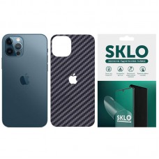 Защитная пленка SKLO Back (тыл+лого) Carbon для Apple iPhone 6/6s plus (5.5")  Черный - 00000058516_1