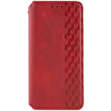 Кожаный чехол книжка GETMAN Cubic (PU) для Oppo A98  Красный - 00000066229_3