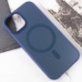 Чехол TPU+Glass Sapphire Midnight Open Camera with MagSafe для Apple iPhone 15 Plus (6.7