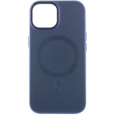 Чехол TPU+Glass Sapphire Midnight Open Camera with MagSafe для Apple iPhone 15 Plus (6.7")  Синий / Deep navy - 00000066257_6