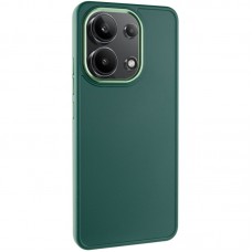 TPU чехол Bonbon Metal Style для Xiaomi Redmi Note 13 4G  Зеленый / Army green - 00000070823_4