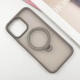 TPU+PC чехол Metal Buttons with MagSafe Colorful HQ Ring для Apple iPhone 15 (6.1