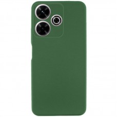 Чехол TPU GETMAN Liquid Silk для Xiaomi Redmi 13 4G / Poco M6 4G  Зеленый / Dark green - 00000072870_3