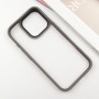 TPU+PC чехол Metal Buttons для Apple iPhone 16 Pro (6.3