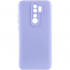 Чехол TPU GETMAN Liquid Silk Full Camera для Xiaomi Redmi 9  Сиреневый / Dasheen - 00000073800_13