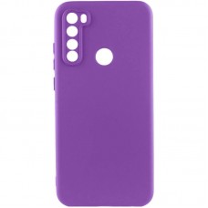 Чехол TPU GETMAN Liquid Silk Full Camera для Xiaomi Redmi Note 8T  Фиолетовый / Purple - 00000073805_14