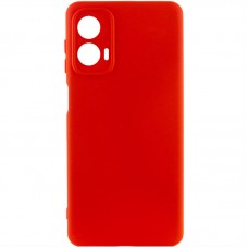 Чехол TPU GETMAN Liquid Silk Full Camera для Motorola Moto G24  Красный / Red - 00000074056_5