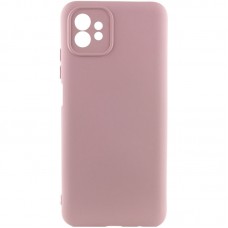 Чехол TPU GETMAN Liquid Silk Full Camera для Motorola Moto G32  Розовый / Pink Sand - 00000074057_8