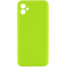 Чехол TPU GETMAN Liquid Silk Full Camera для Samsung Galaxy A06  Салатовый / Neon Green - 00000074074_9