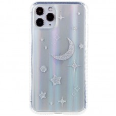 TPU+Glass чохол Aurora Space для Apple iPhone 11 Pro (5.8")  Місяць - 00000043208_2