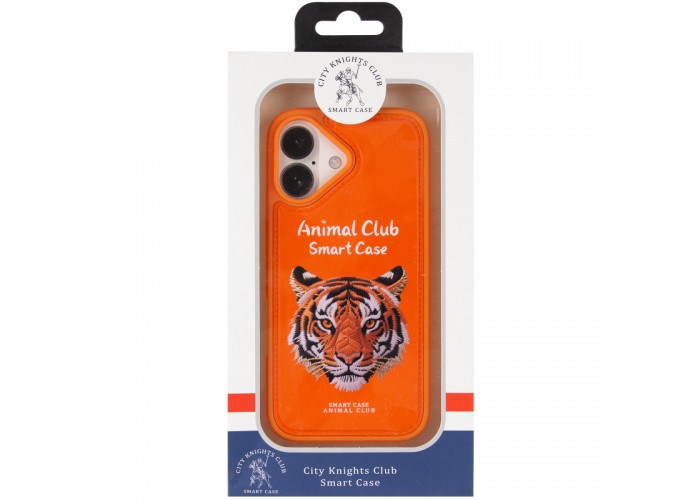 TPU+PC чохол Animal Club для Apple iPhone 16 (6.1